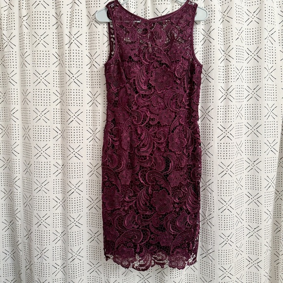 Adrianna Papell Lace Dress - Picture 2 of 4